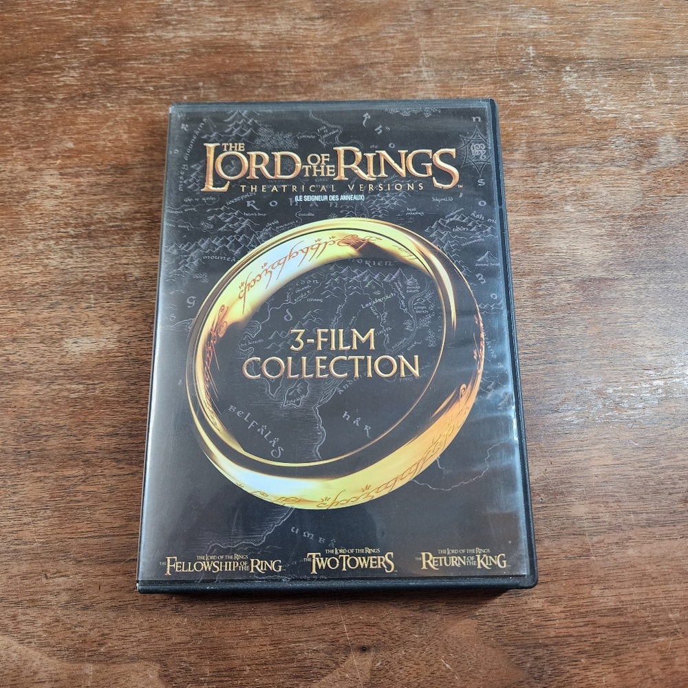 The Lord Of The Rings Theatrical Versions 3 Film Collection DVD 2014